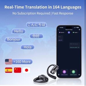 Real-Time Language Translator Earbuds